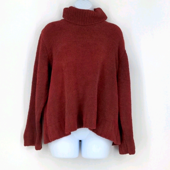 Columbia Sweaters - Columbia Cozy Soft Maroon Turtleneck Sweater XL